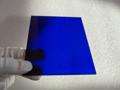 Light blue cobalt glass, optical cobalt glass, blue fireglass, cement plant, nokunda图3