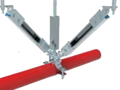Longitudinal anti-earthquake stand on the side of the pipe. Set图2