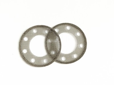 Production of 40 mm stainless steel wire filters图2