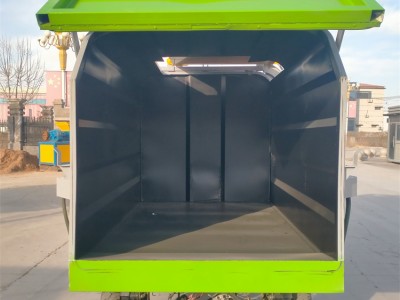 Direct selling price of three-wheeler sanitation garbage removal van, shandong factory图2