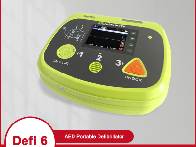 Midett 3. 5 inch display automatic defibrillator defi6图2