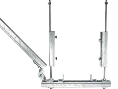 Bridge stretcher anti-earthquake support, building porch fire pipes, full supply图3