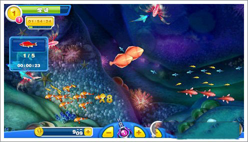 捕鱼达人游戏机特点