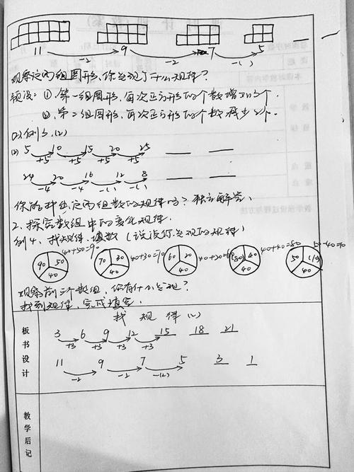 一年级下找规律教学设计