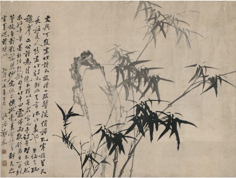 郑板桥竹子画特点