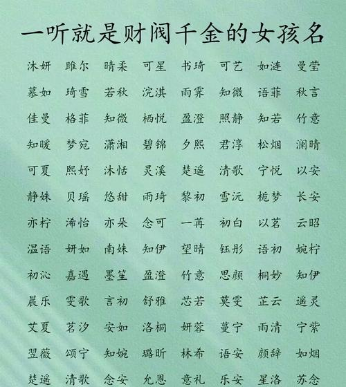 八字起名与取用神的方法