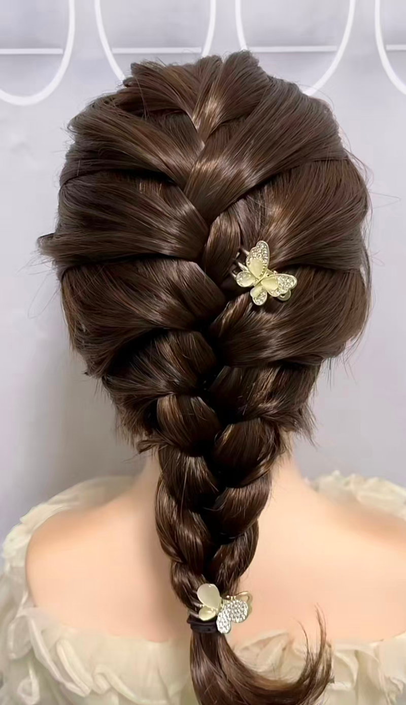 女孩发型步骤编发大全