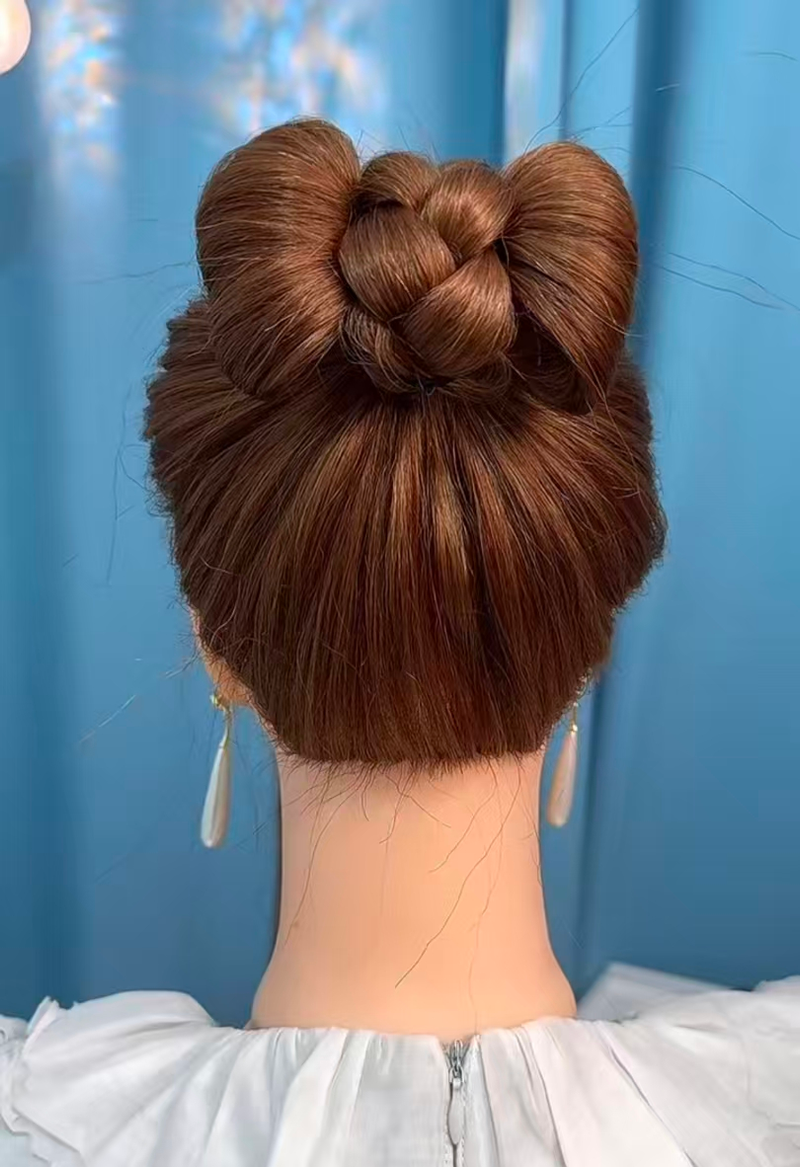 女孩发型步骤编发大全