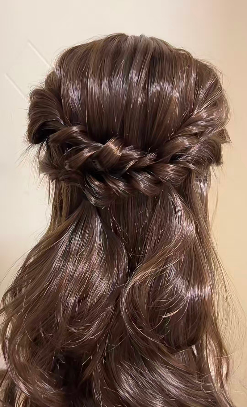 女孩发型步骤编发大全