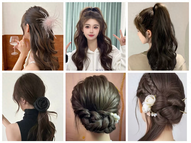 女孩发型步骤编发大全