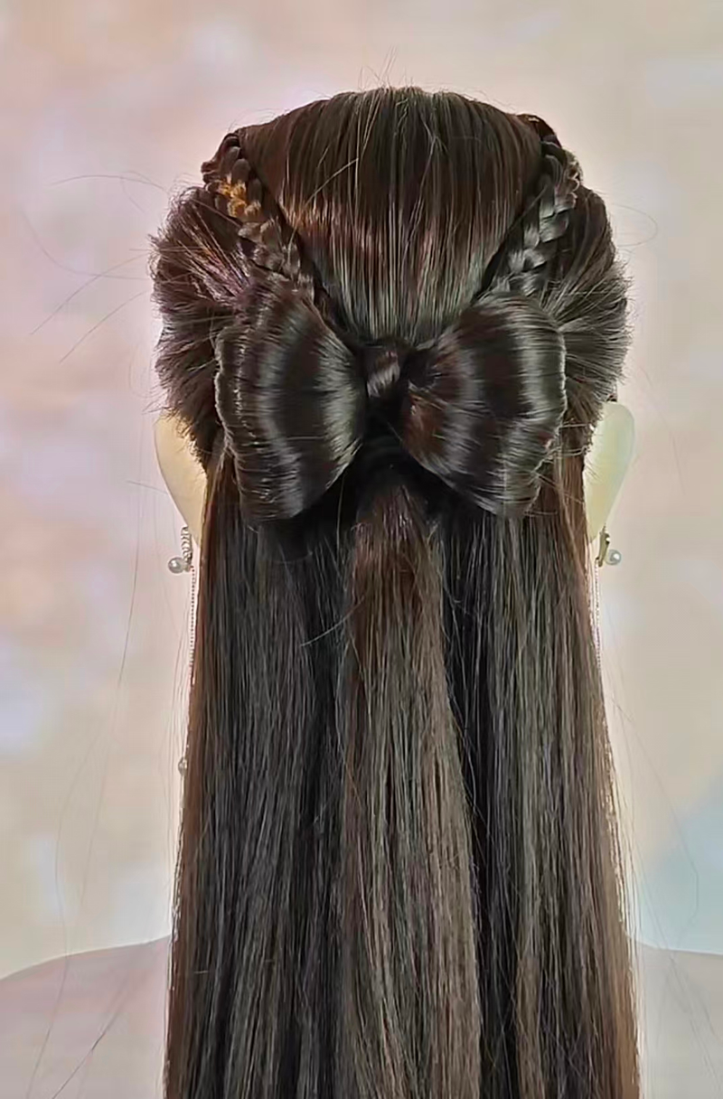 女孩发型步骤编发大全