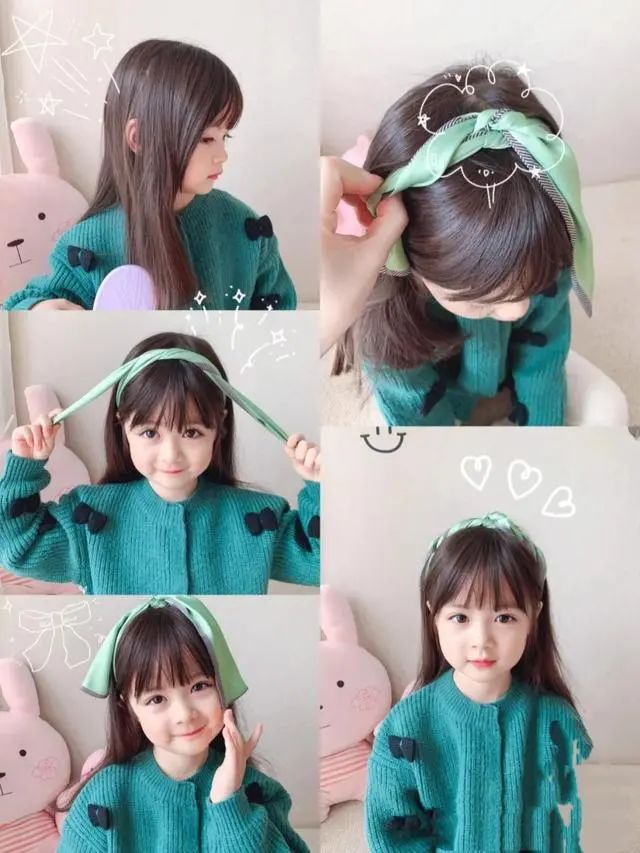 女孩发型步骤编发大全