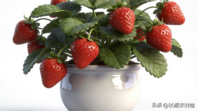 草莓盆栽种子种植方法