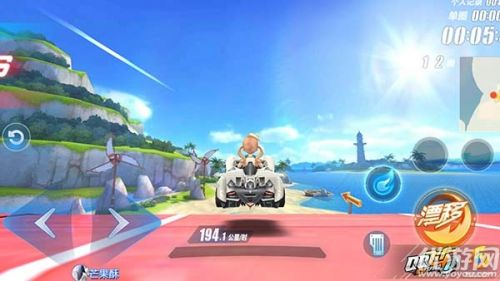 qq飞车手游的漂移方法