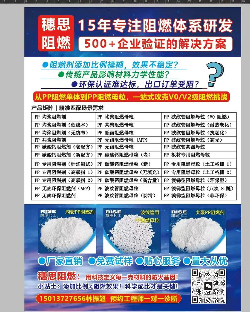 塑料加工用阻燃剂的作用机理