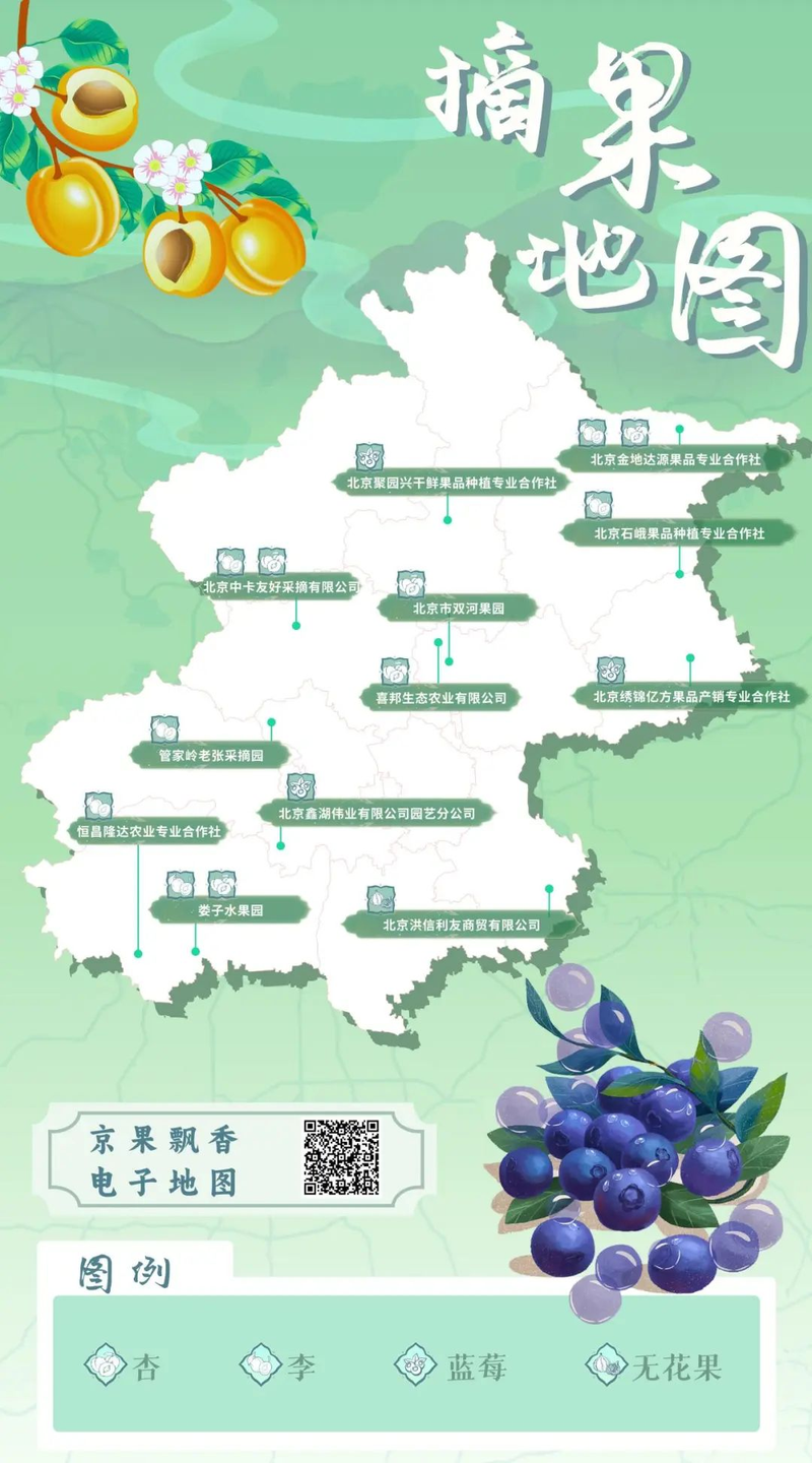 A fruit tree for beijing