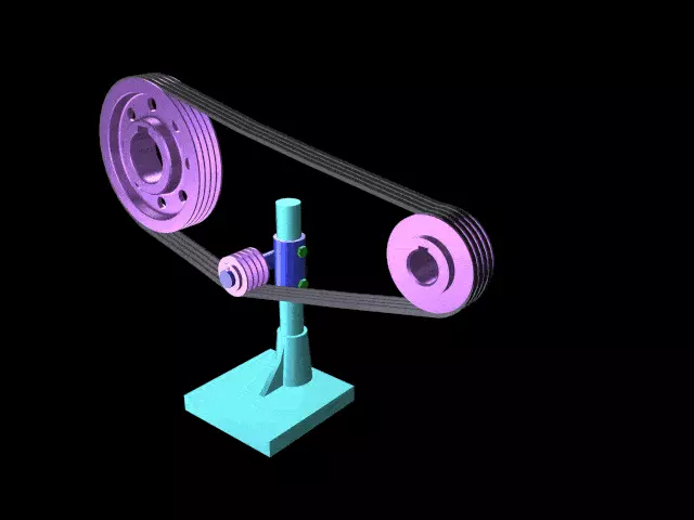 齿形v带的传动原理是().