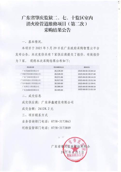 江门市市场监督管理局2025年空调电器维修保养服务项目采购公告