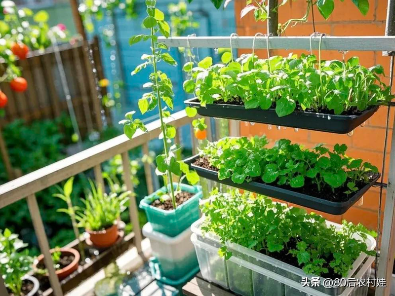How do you grow strawberries on the balcony