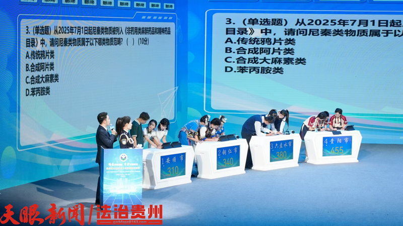 禁毒知识竞赛试题答案