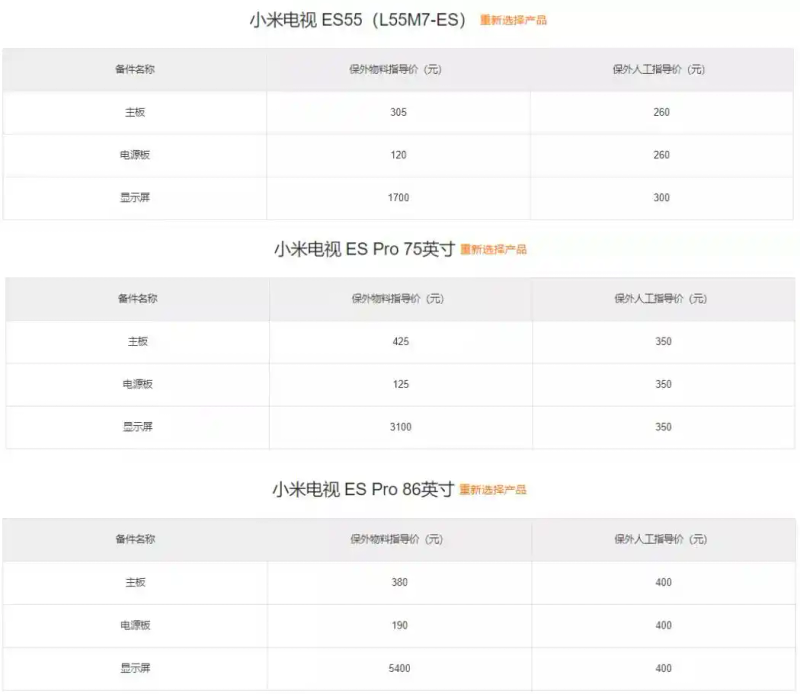 飞利浦电视维修费用