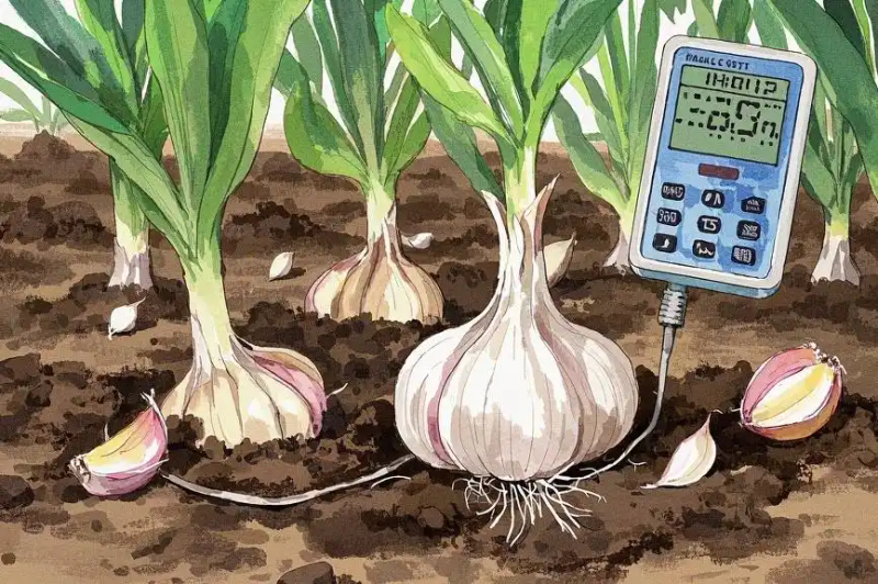Garlic, garlic seeding techniques