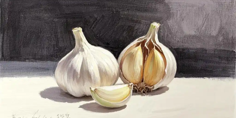 Garlic, garlic seeding techniques