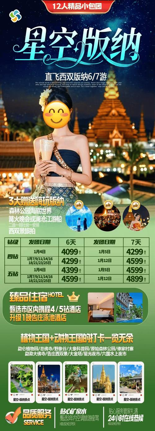 西双版纳跟团游价位