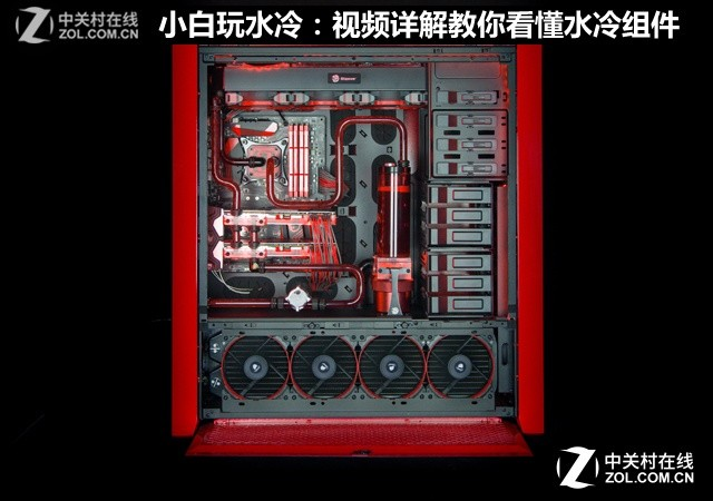 电脑水冷散热器构造