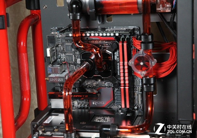 电脑水冷散热器构造