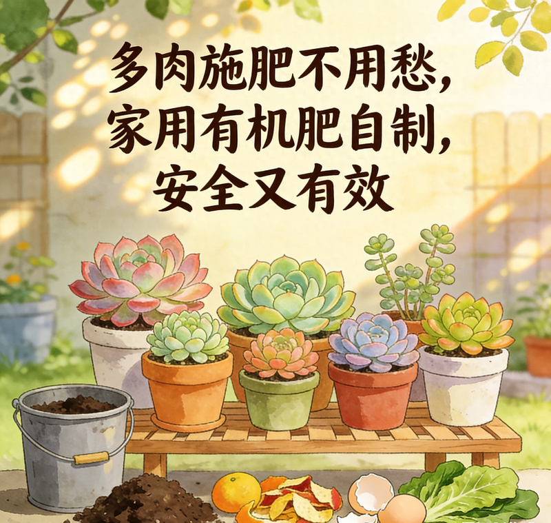 肉肉植物叶片种植方法