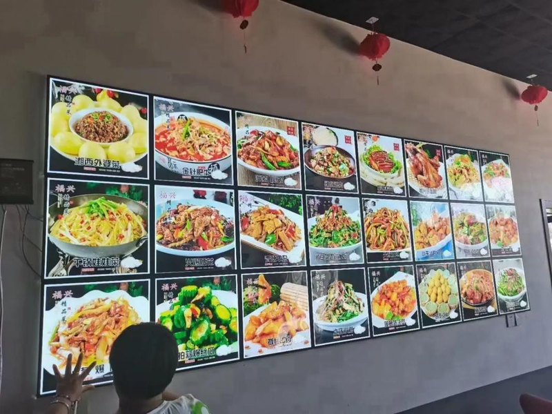 餐牌灯箱怎么维修