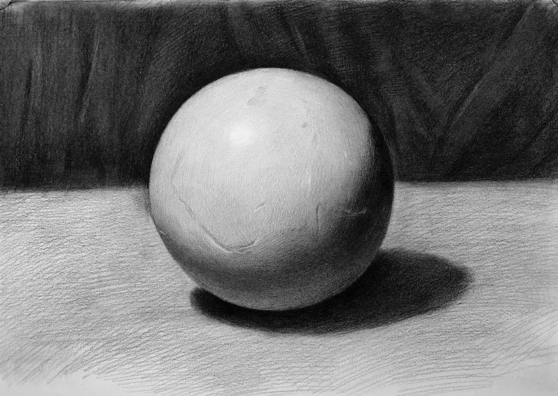 素描正方形步骤图片