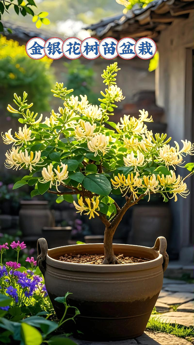 盆栽金银花种植技术