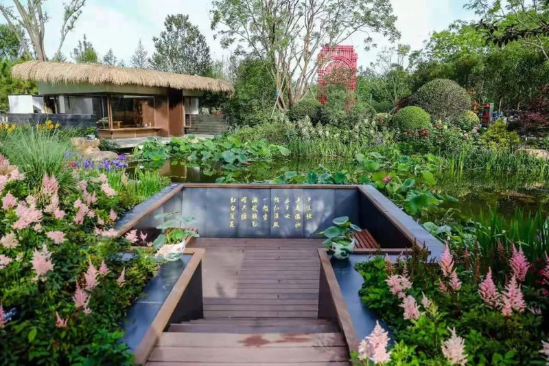 Map of the method of planting the sleeping lotus