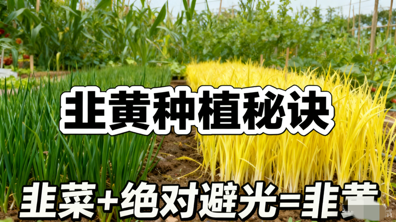 韭黄种植技术