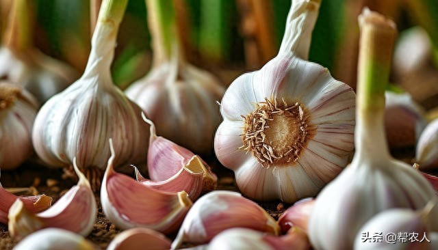 Northeast spring garlic growing technology