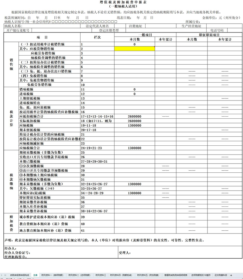E-books for calculation and declaration of taxes and fees