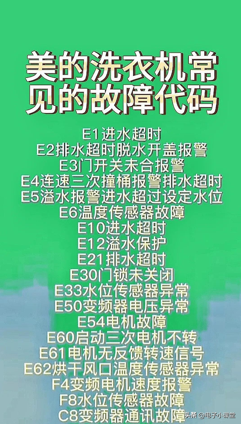 家电维修小知识