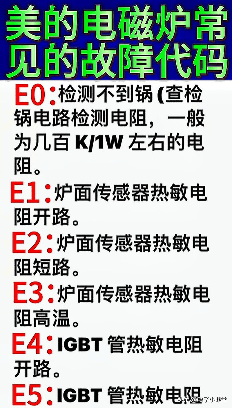 家电维修小知识