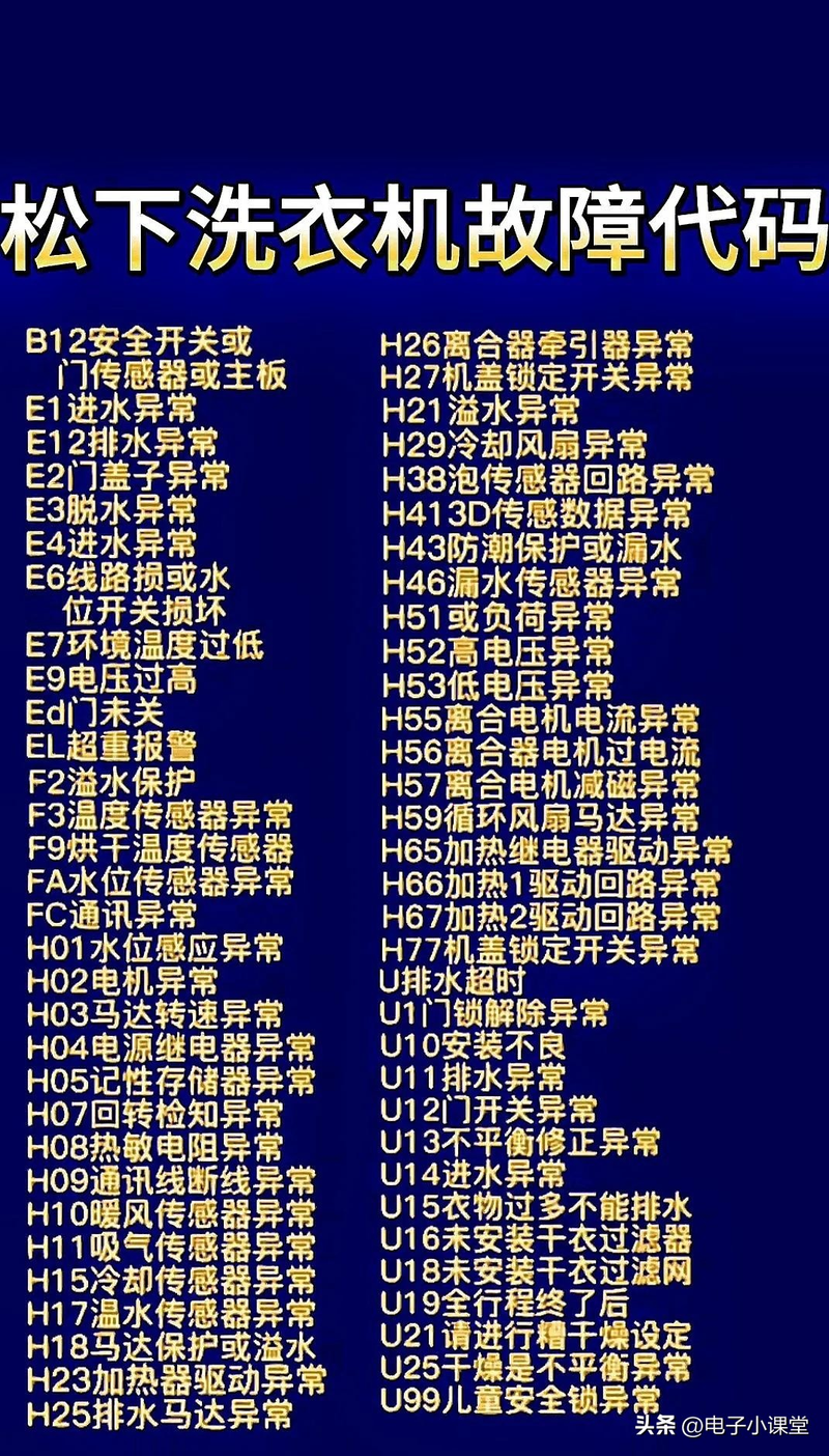 家电维修小知识