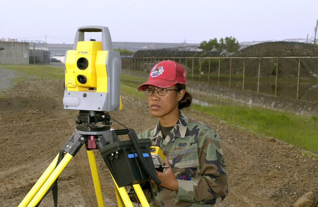 Horizontal angle step measured by latitudinal