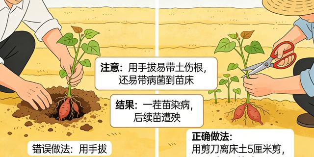 A video of the technology for the production of red potato in the shed