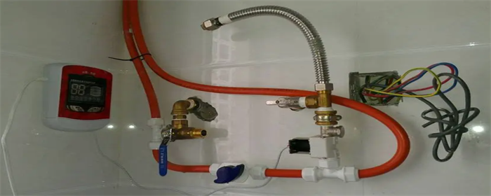 Water heater leak maintenance diagram