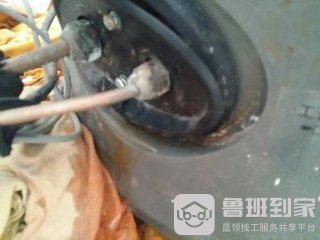 Water heater leak maintenance diagram