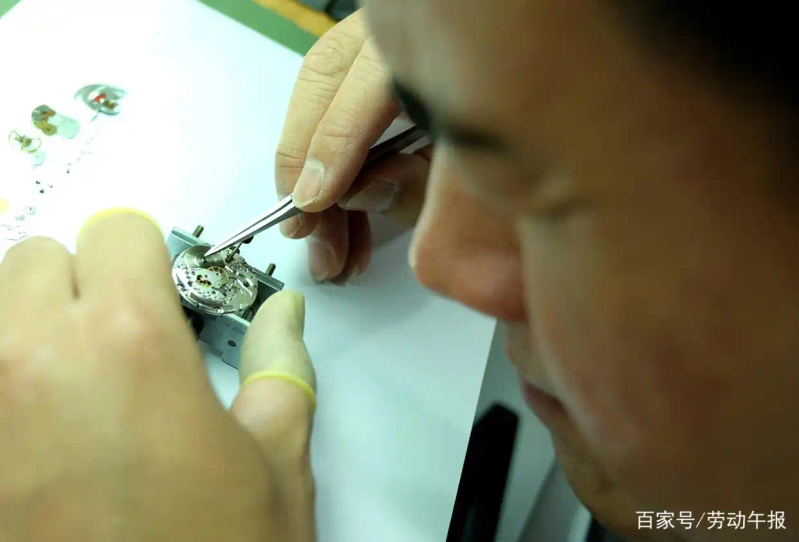 Clock maintenance technician