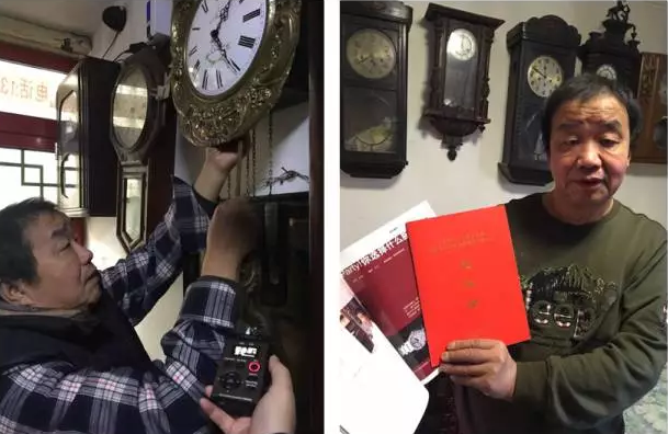 Clock maintenance technician