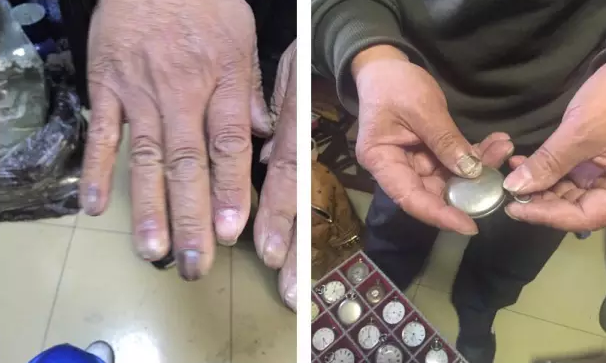 Clock maintenance technician