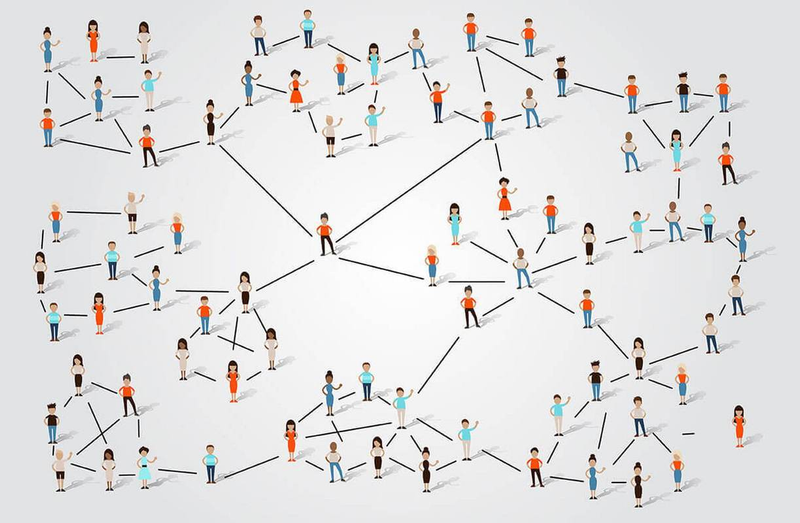 Six-degree theoretical search engine characterization