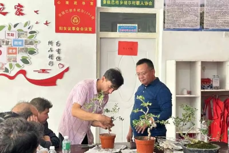 A picture of the cut step of the yangtze park